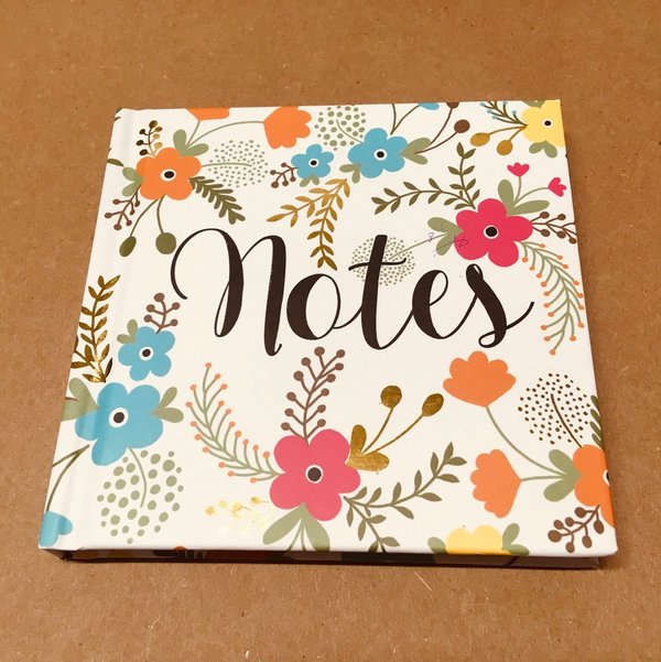Flower Garden - Mini Square Notebook