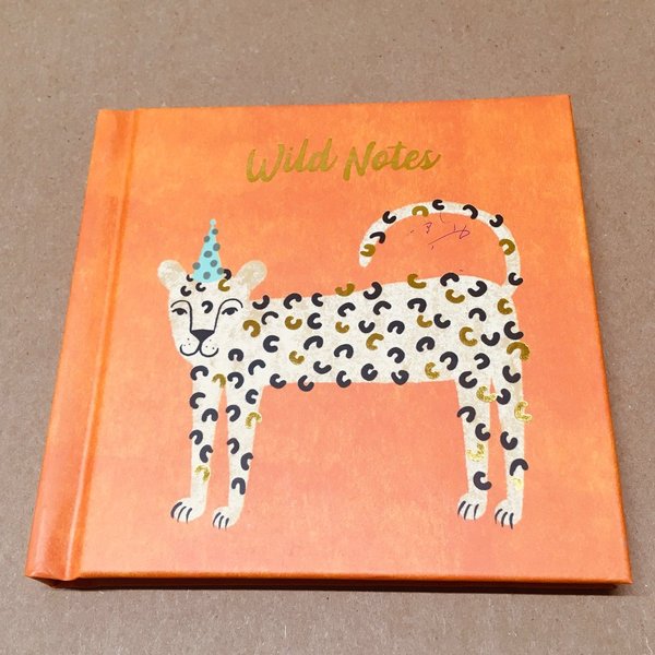 Wild Notes Leopard - Mini Square Notebook