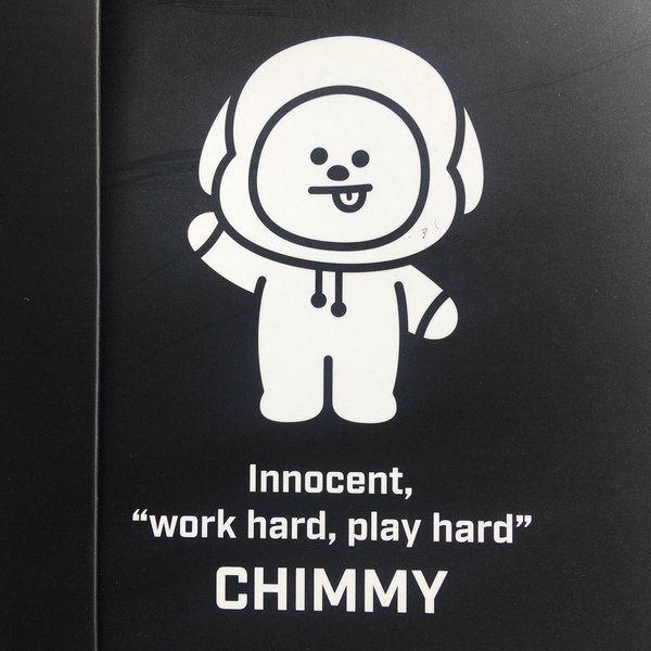 Chimmy Plush Medium Soft Toy - BT21