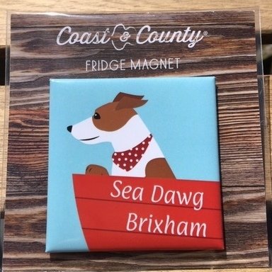 Sea Dawg Brixham - Fridge Magnet