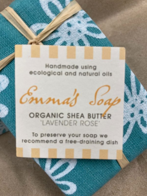 Organic Shea Butter - Lavender Rose - Emma's Soaps