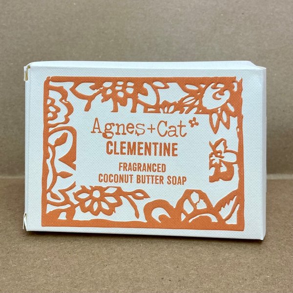 Clementine Soap Bar - Agnes + Cat 140g