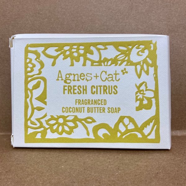 Fresh Citrus Soap Bar - Agnes + Cat 140g