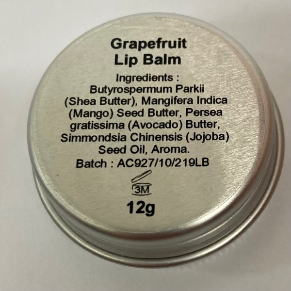 Grapefruit Lip Balm - Agnes + Cat 12g