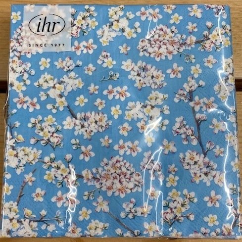 Paper Napkins - Blossom Blue