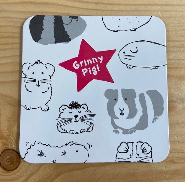 Grinny Pig - Single Coaster