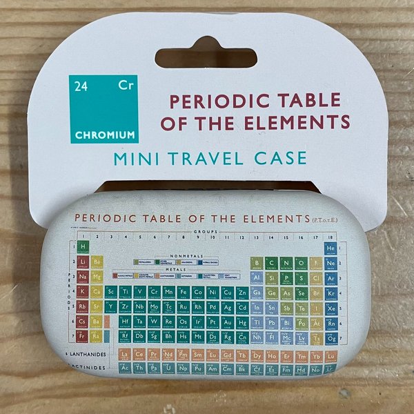Mini Travel Case - Periodic Table