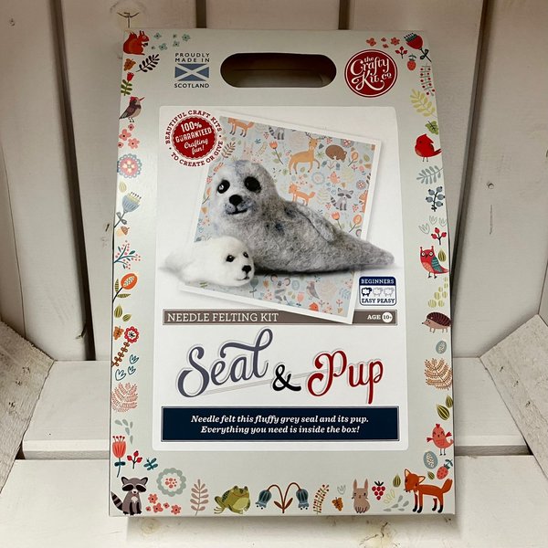 Seal & Pup - Needle Felting Kit