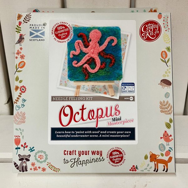Octopus - Needle Felting Kit
