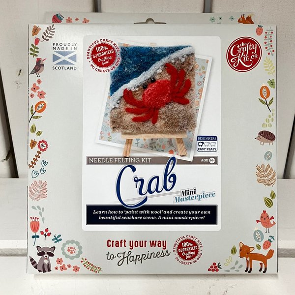 Crab - Needle Felting Kit