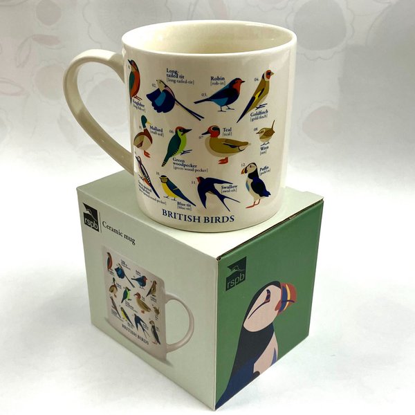 RSPB - Ceramic Mug - British Birds